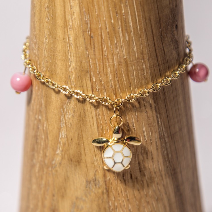 Bracelet breloques tortue - Diverses variantes