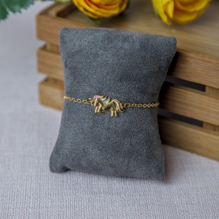 Bracelet connecteur licorne