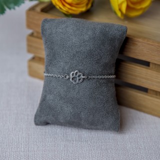 Bracelet connecteur patte de chien