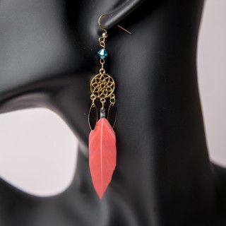 Boucles d'oreilles attrape-rêves