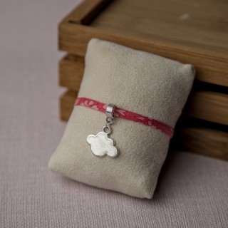 Bracelet tissu nuage