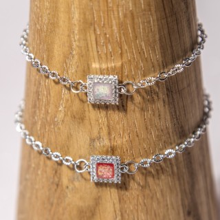 Bracelet connecteur strass